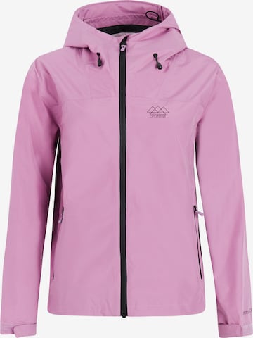 PROTEST Winterjacke 'PRTTrick' in Lila: Vorderseite