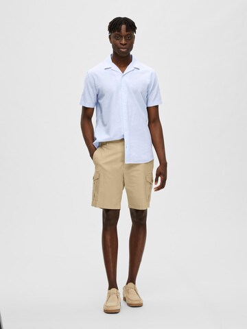 SELECTED HOMME Regular Shorts in Beige