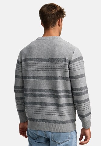 INDICODE JEANS Sweater 'Scott' in Grey