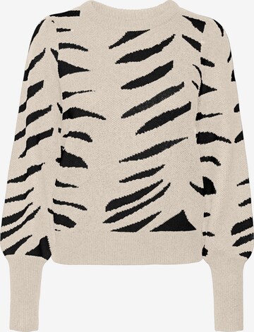 VERO MODA Sweater 'NEW TARI' in Beige: front