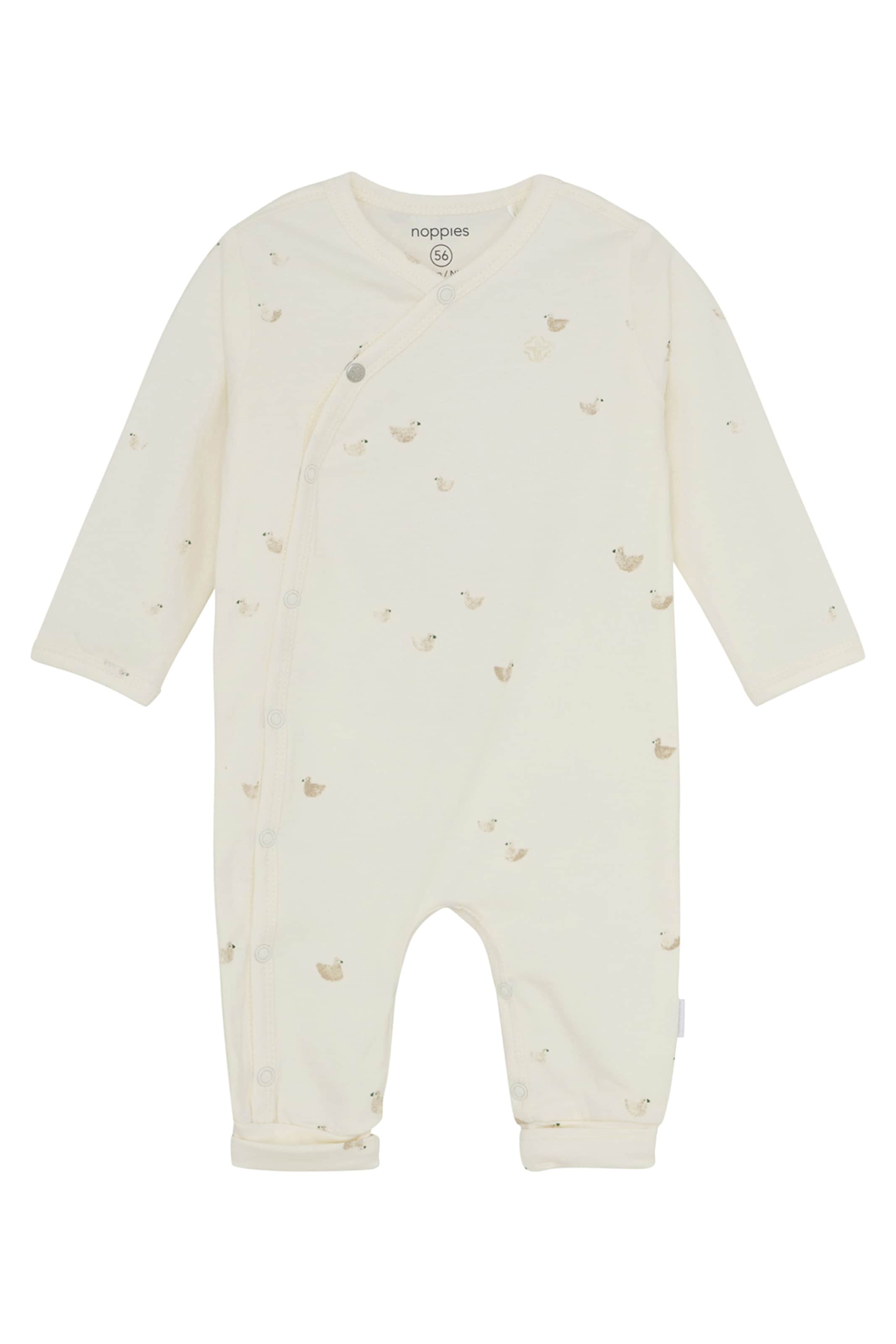 Noppies Romper/bodysuit 'Nolan' in White: front