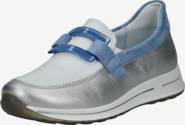 Chaussure à lacets ARA en argent : devant