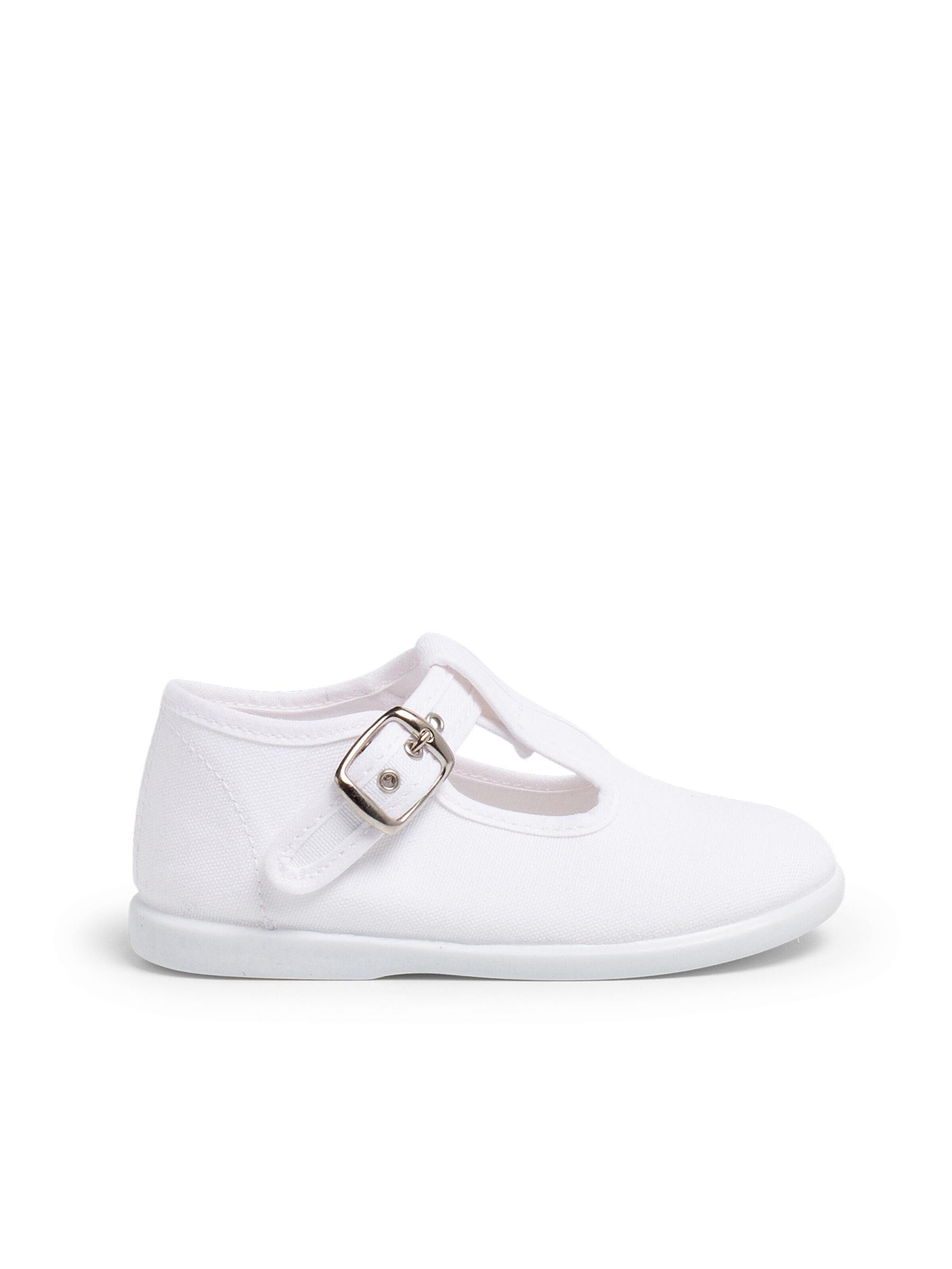 Pisamonas - Zapatos primeros pasos en blanco
