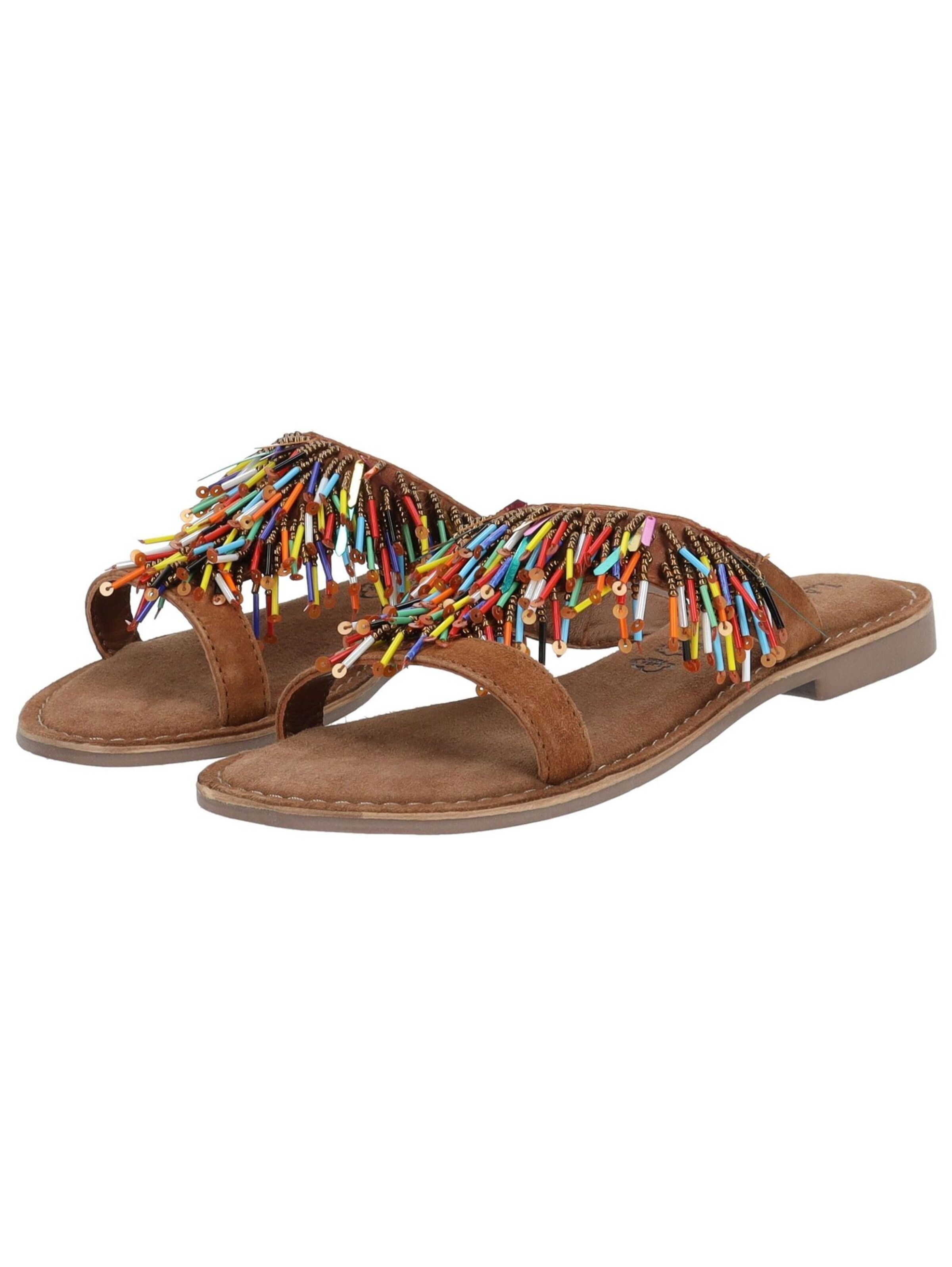 LAZAMANI Mules in Brown