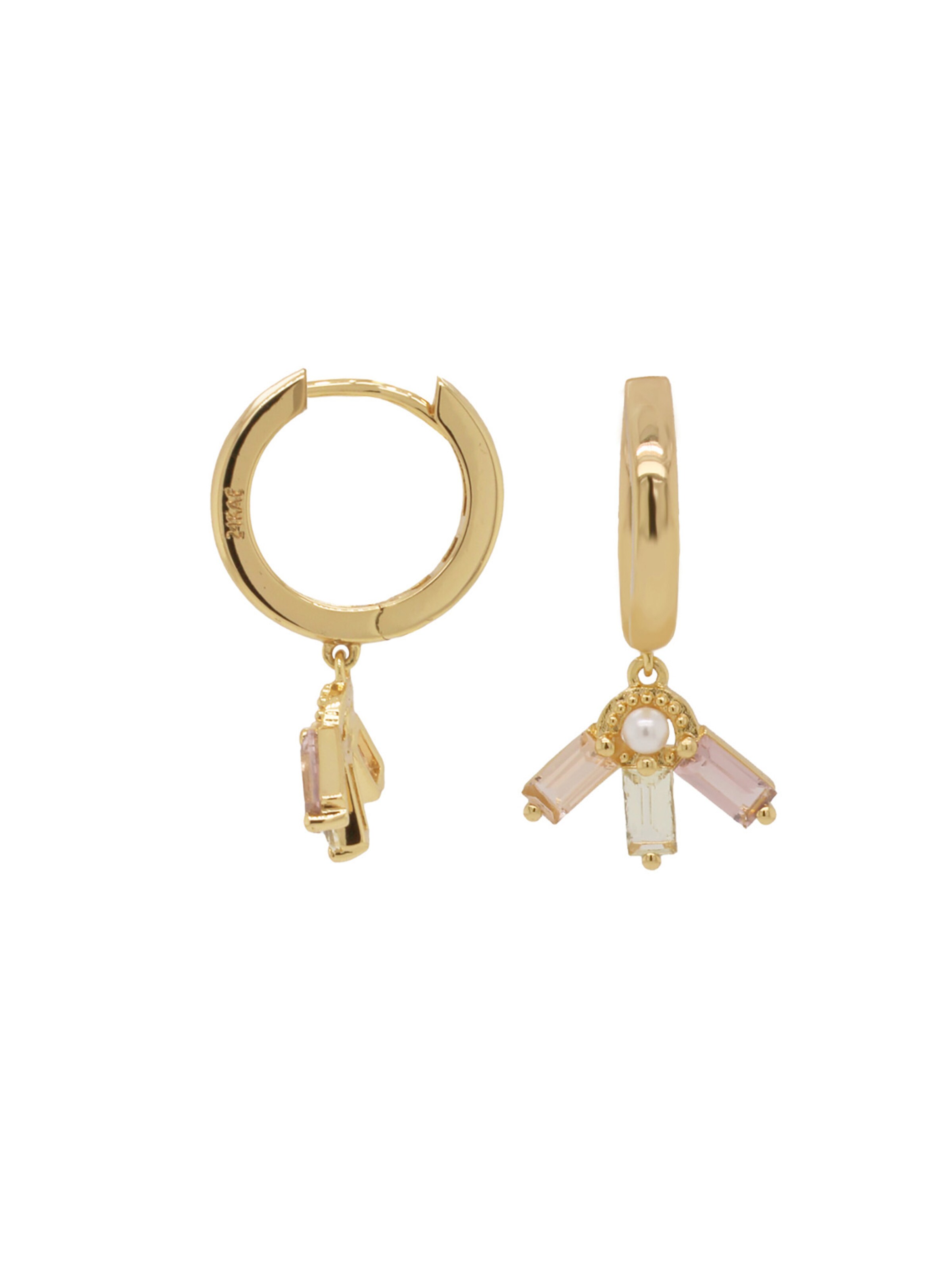 24Kae Earrings in Gold