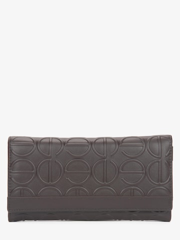 Estro Portemonnee '6185' in Bruin: voorkant