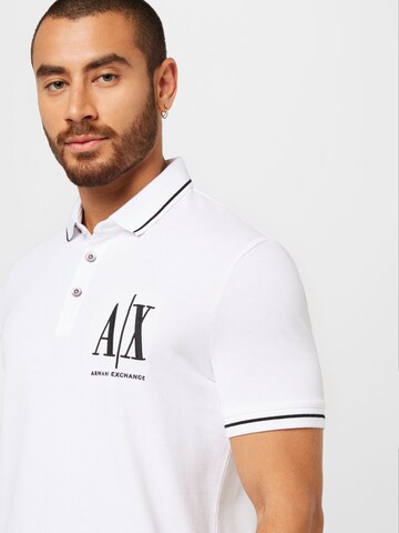 ARMANI EXCHANGE Tričko – bílá