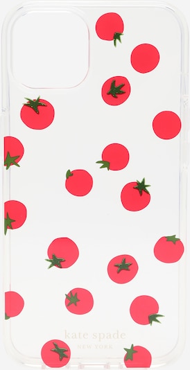 Kate Spade Smartphonehoesje in de kleur Donkergroen / Rood / Transparant, Productweergave