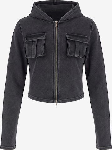 Veste mi-saison myMo ROCKS en gris : devant