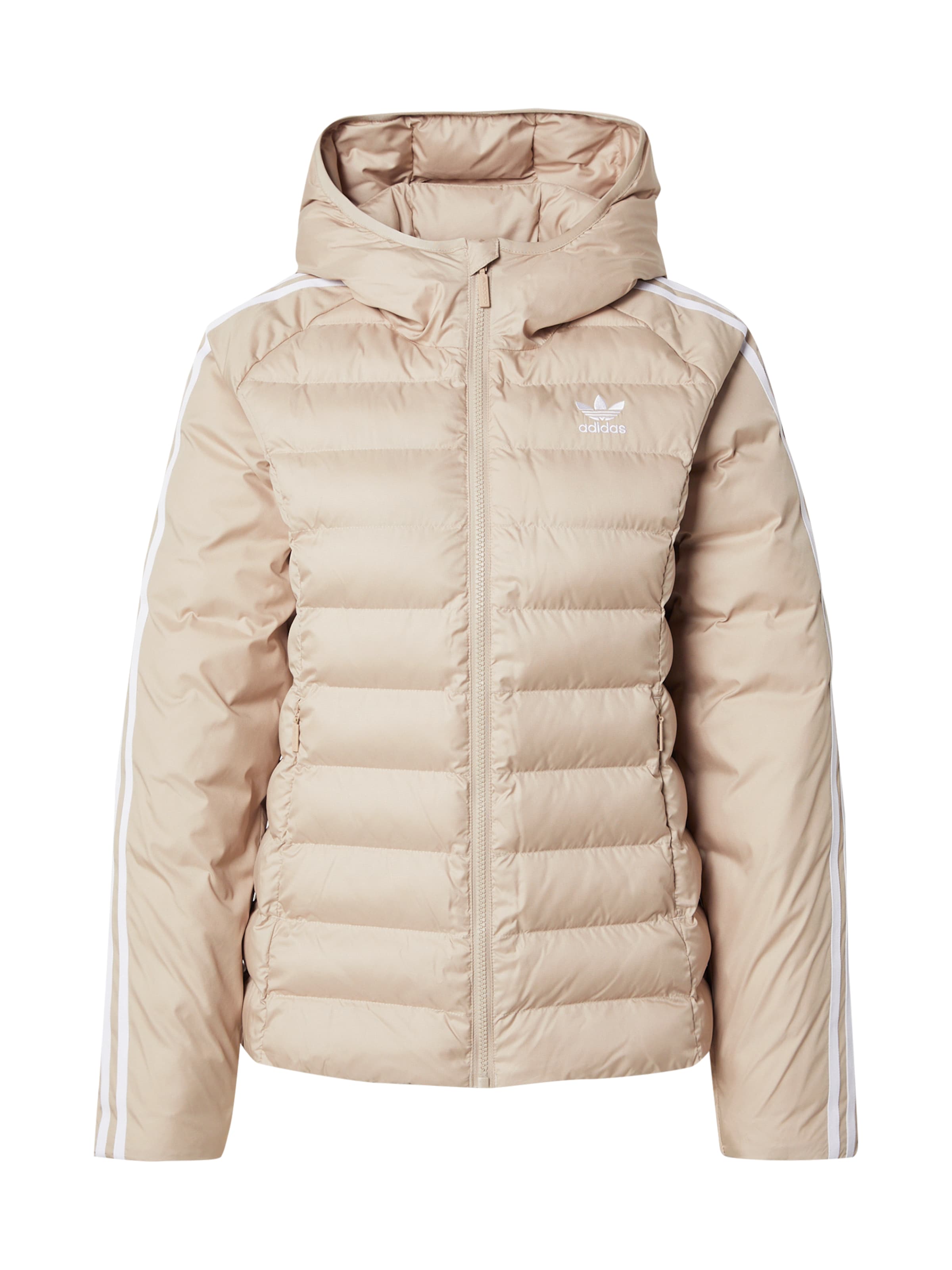 Veste mi-saison ADIDAS ORIGINALS en beige : devant