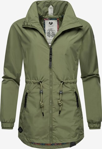 Ragwear Weatherproof jacket 'Tacy' in Green