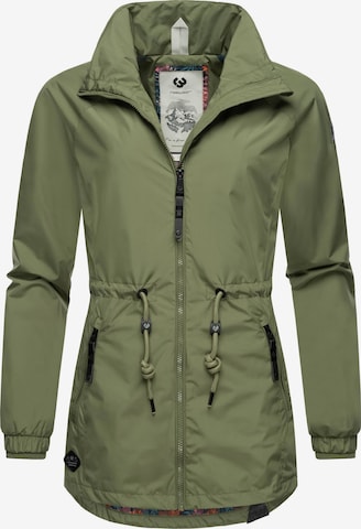 Ragwear Функциональная куртка 'Tacy' в Зеленый