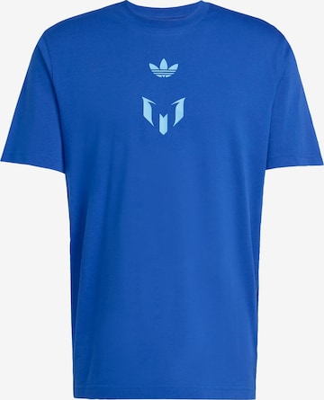 ADIDAS ORIGINALS Shirt 'Messi' in Blue: front