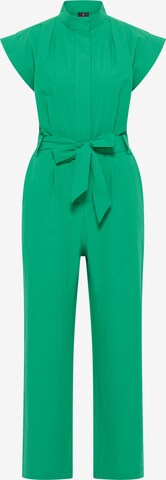 Tuta jumpsuit di DreiMaster Klassik in verde: frontale