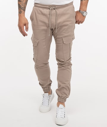 Rock Creek Tapered Cargohose in Beige: predná strana