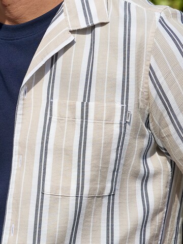 LERROS Regular fit Zakelijk overhemd in Beige