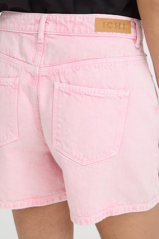 ICHI Regular Jeans in Pink