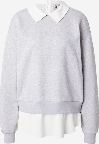 ONLY Sweatshirt 'JODA' in Grey: front