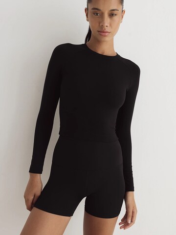 MyLibi Skinny Leggings 'Short Selkis Black' i sort