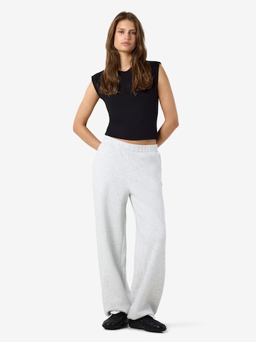 Noisy may - Loosefit Pantalón 'NMVilla' en gris: frente