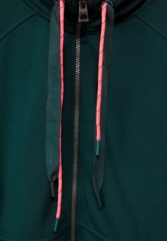 CECIL Sweatjacke in Grün