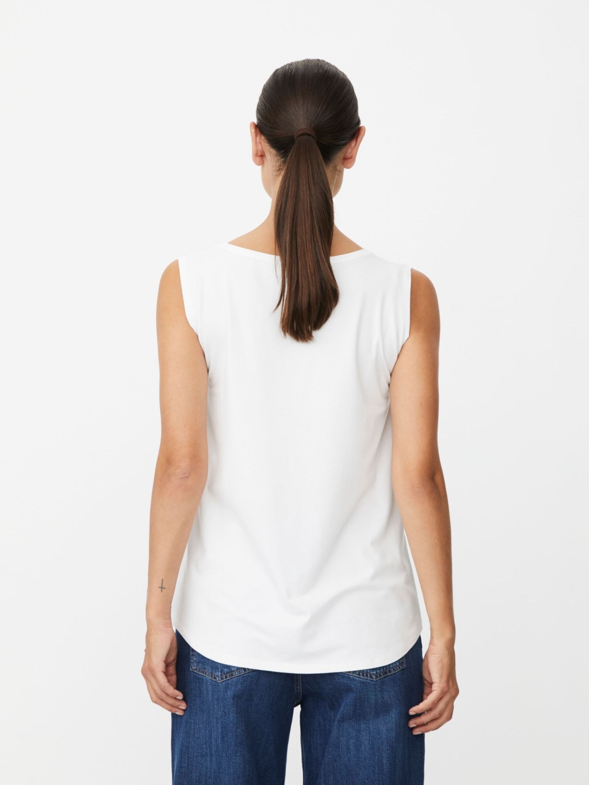 Haut 'MaElisa' Masai en blanc
