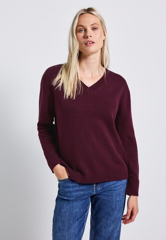 STREET ONE Pullover in Rot: Vorderseite