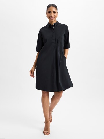 Marie Lund Kleid ' Lisa ' in Schwarz: Vorderseite