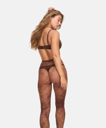 Collants Hunkemöller en marron