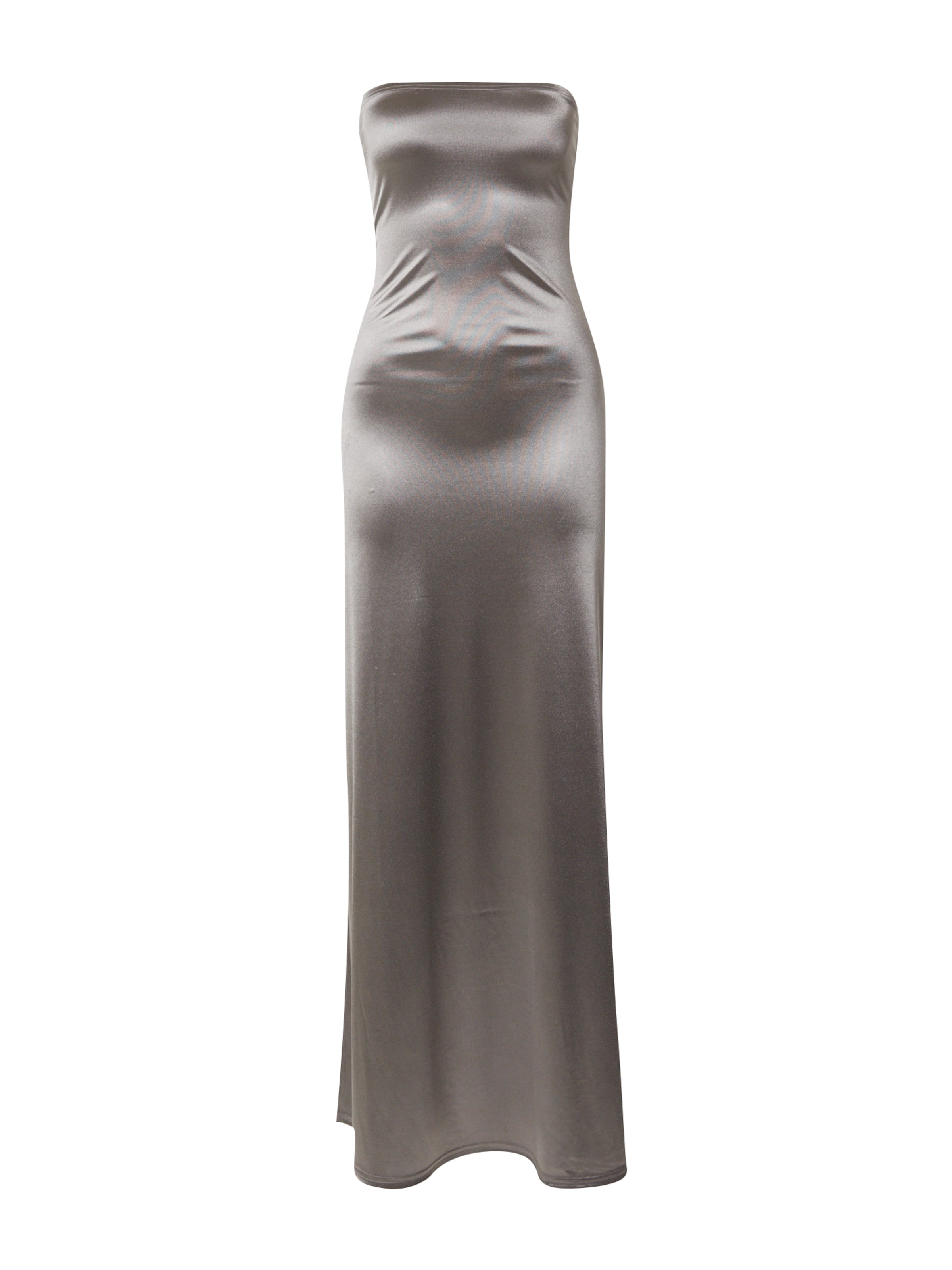 WEEKDAY Šaty 'Act' – šedá: přední strana