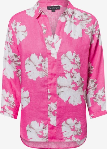 Marie Lund Bluse in Pink: Vorderseite