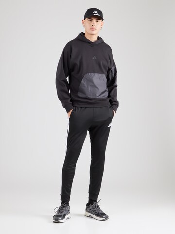 ADIDAS SPORTSWEAR Tapered Sportbroek in Zwart