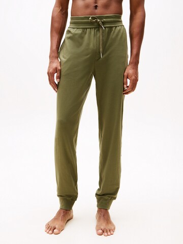 TOMMY HILFIGER Pajama pants in Green: front