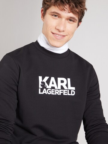 Felpa di Karl Lagerfeld in nero