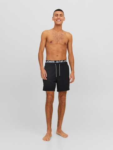 Pantaloncini da bagno 'JPSTFiji' di JACK & JONES in nero