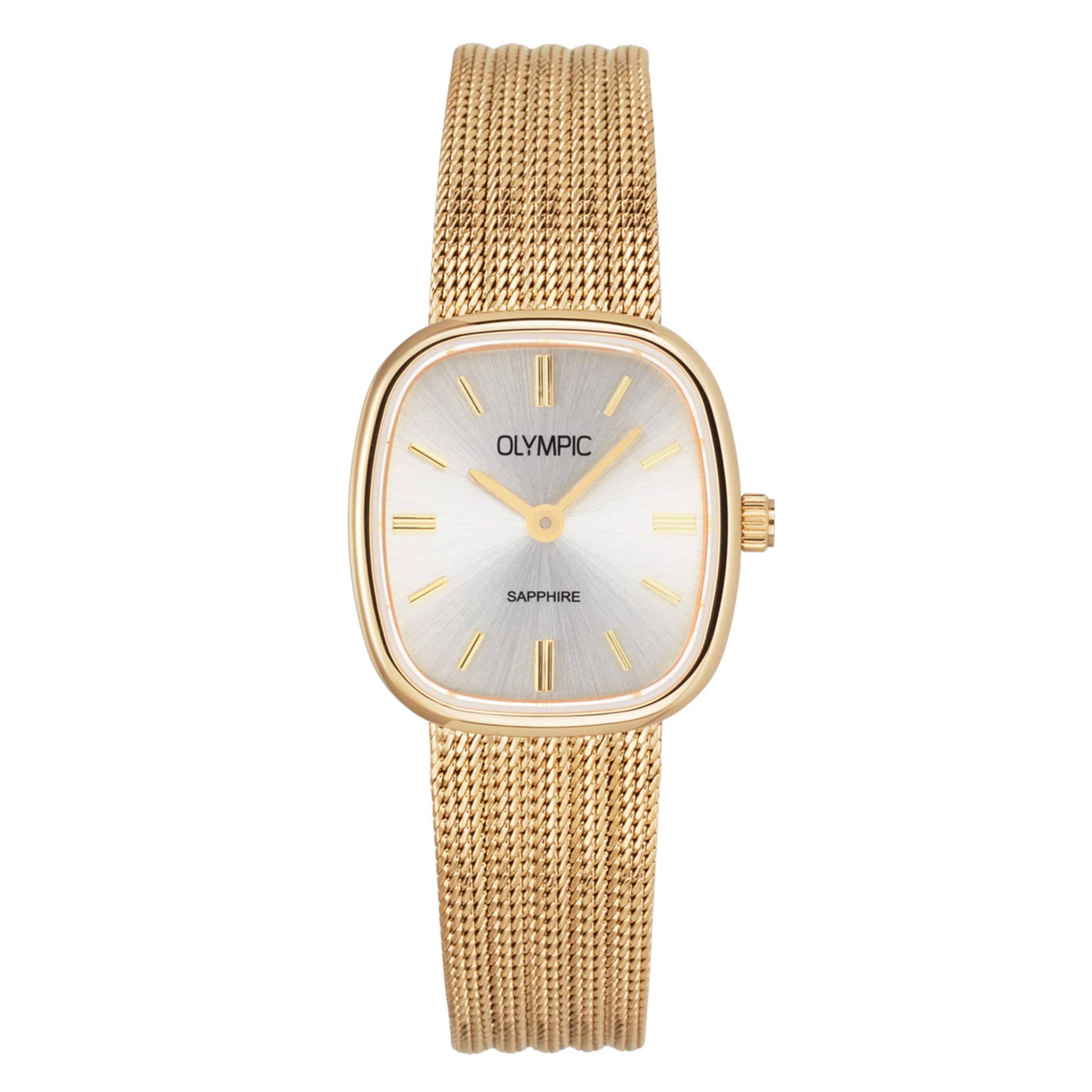 Olympic Analog watch in Gold: front