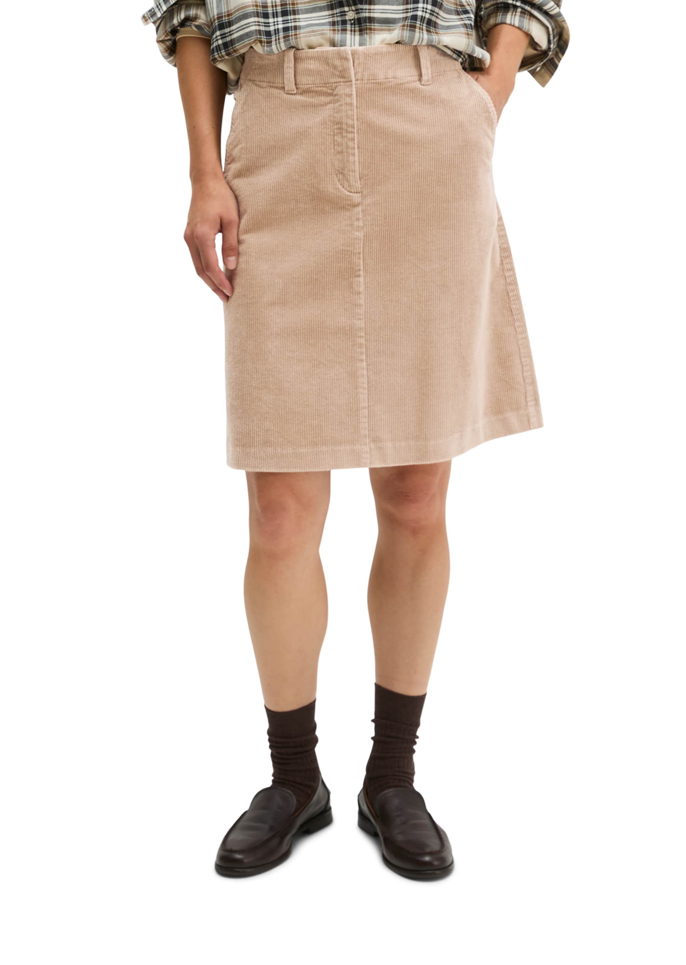 Marc O'Polo Skirt in Beige: front
