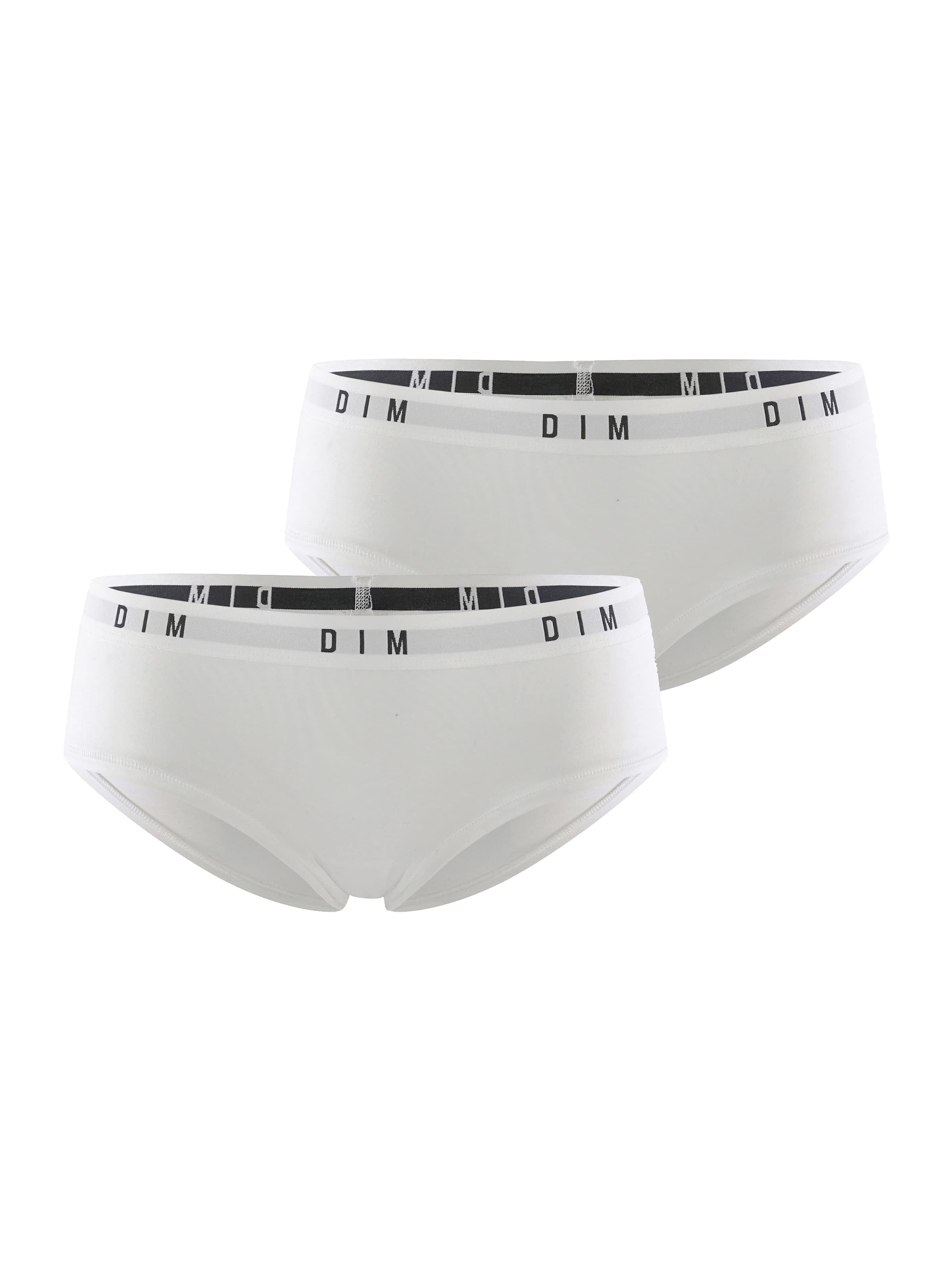 DIM Panty 'Originals' in White: front