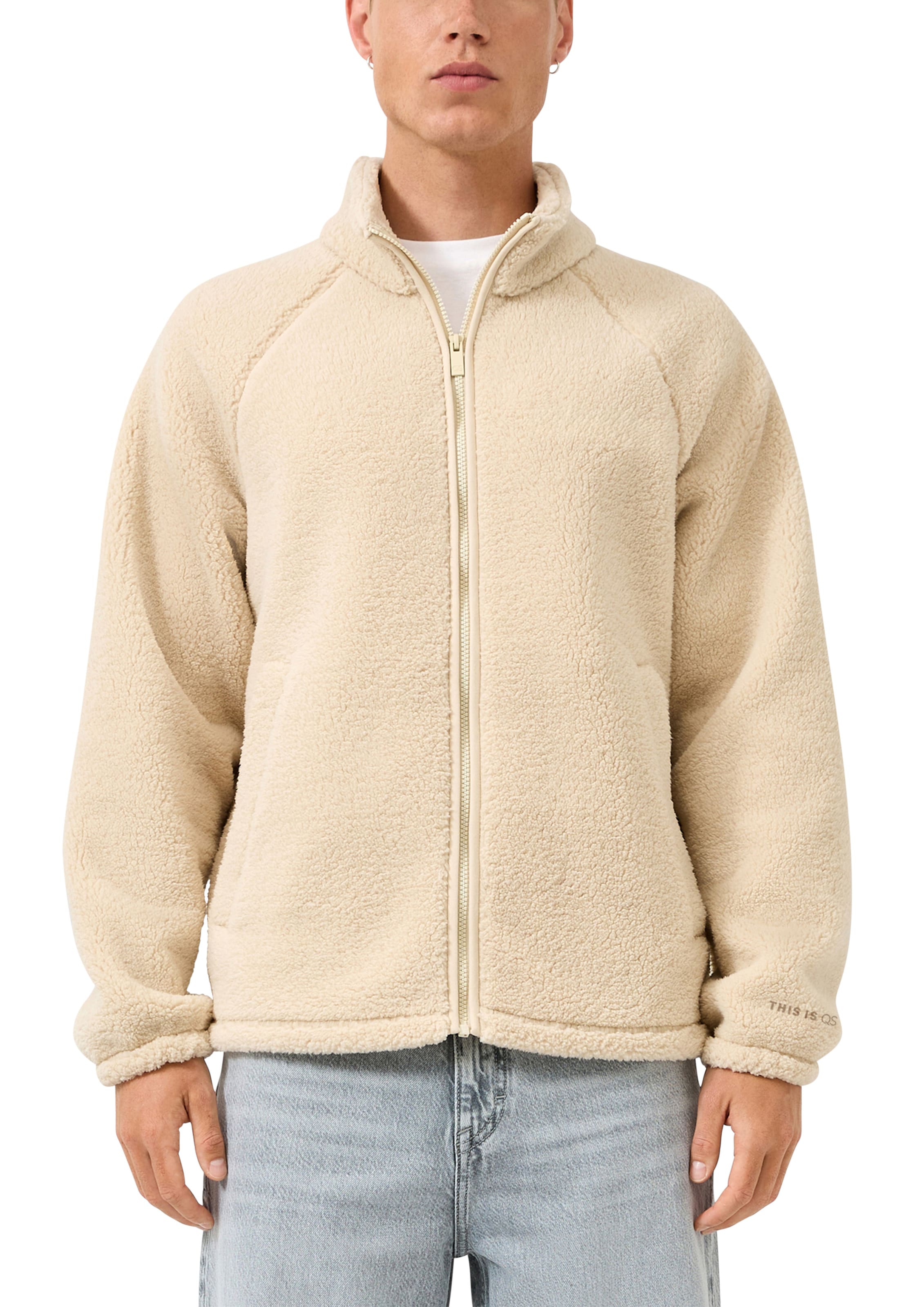 QS Between-season jacket in Beige