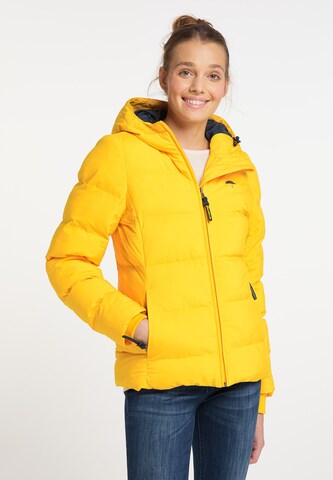 Schmuddelwedda Performance Jacket in Yellow: front