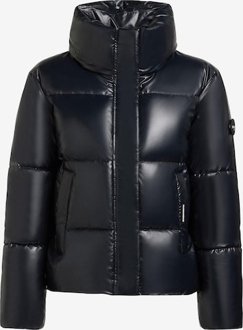 Veste d’hiver 'Rinja2 Shiny' khujo en bleu : devant