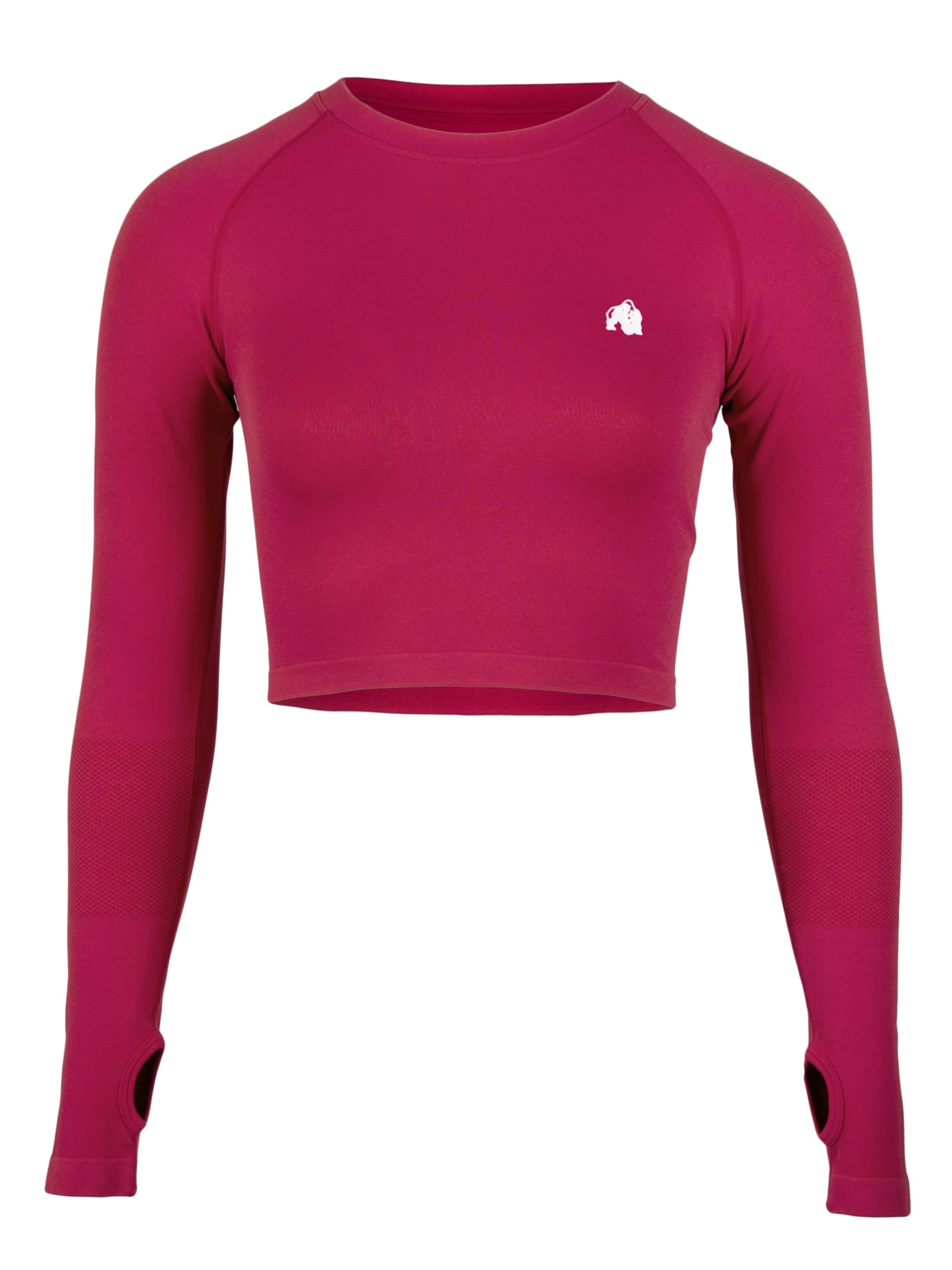 T-shirt fonctionnel 'Hilton Seamless' Gorilla Wear en rose : devant