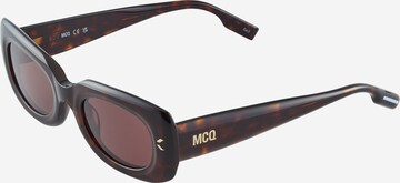 McQ Alexander McQueen Солнцезащитные очки в Коричневый: спереди