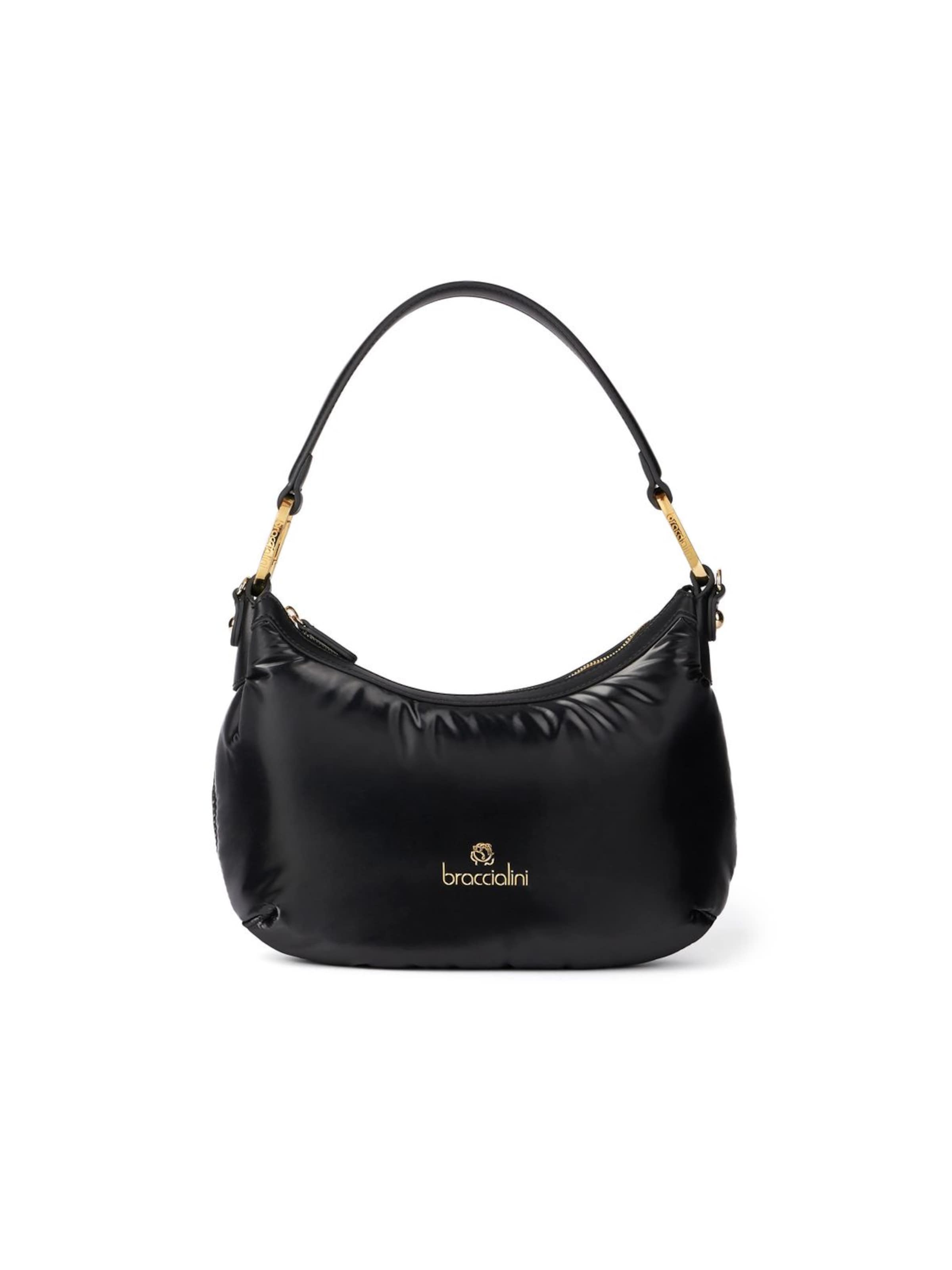 Braccialini Schultertasche 'Beth Puffy'‌ in Schwarz