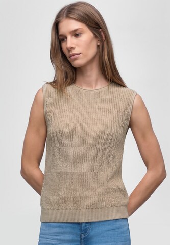 STREET ONE Sweater in Beige: front