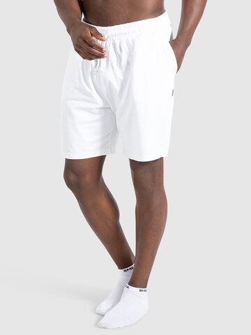 Regular Pantalon de sport 'Valentin' Smilodox en blanc