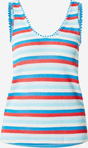 Top in maglia di Marks & Spencer in blu: frontale