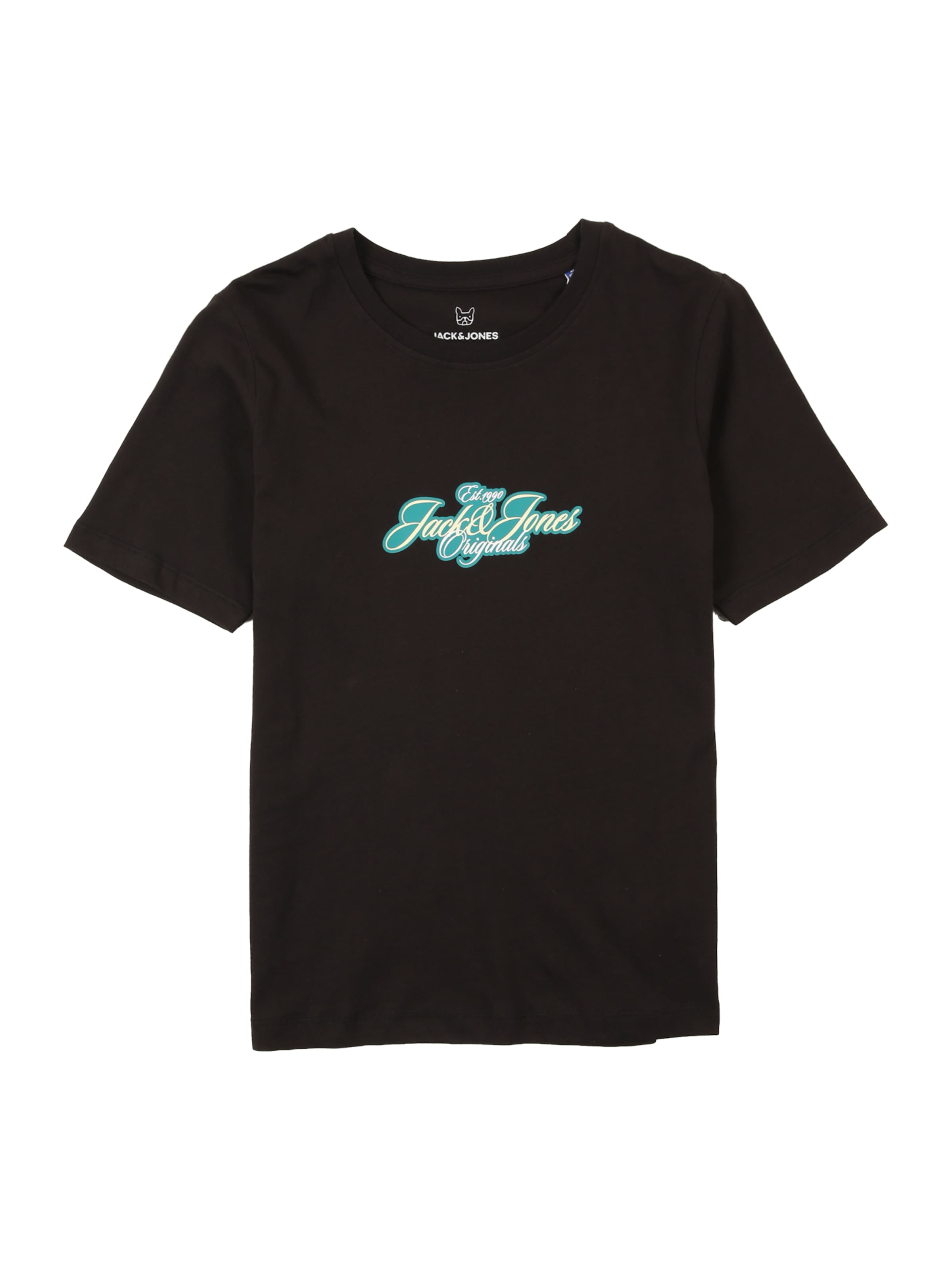 Jack & Jones Junior Póló 'JORCASSIS' - fekete: elől