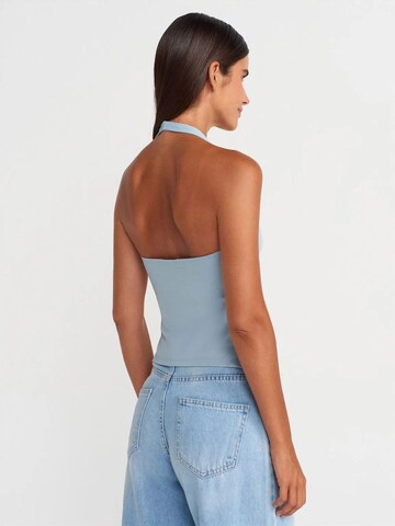 Top di Dilvin in blu