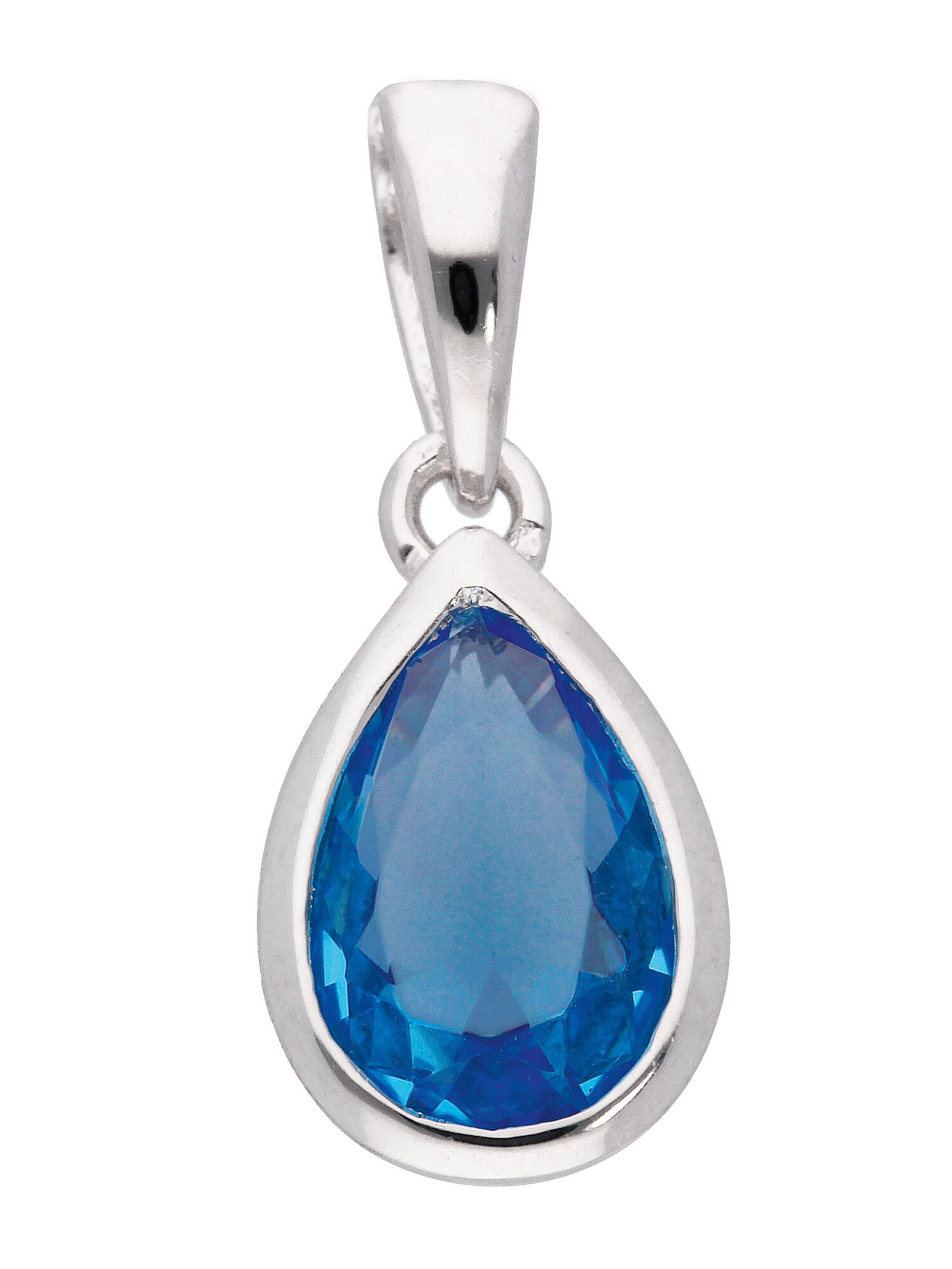Adelia´s Pendant in Blue: front